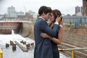 Matt Bomer and Gloria Votsis in White Collar (2009)