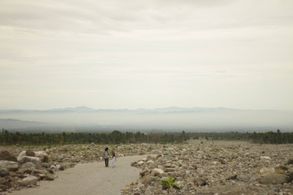 Jeff Sabayle and Jillian Barbarona in Riddles of My Homecoming (2013)