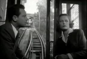William Holden and Alexis Smith in The Turning Point (1952)