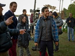 Alexander Skarsgård, Elliot Page, Brit Marling, and Zal Batmanglij in The East (2013)