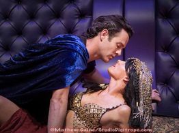 Chad Doreck and Lucy Walsh in William Shakespeare's Antony and Cleopatra