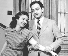 Kamal El-Shinnawi and Faten Hamamah in Father Amine (1950)