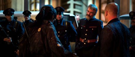 Woody Harrelson, Marcel Iures, and Gackt in Bunraku (2010)