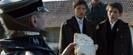 László Gyémánt and András Gyémánt in The Notebook (2013)