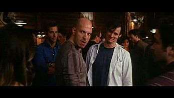 Bradley Cooper, Graham Shiels, and Jim Carrey from 