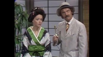 Brian Bressler and Sarah Kennedy in Rowan & Martin's Laugh-In (1967)