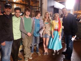 Haunting Hour 'Creature Feature'; Dan Angel, Matt Angel, Joel Courtney, Brendan Meyer, Sarah Dugdale, Emma Grabinsky, di