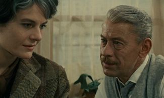 Jean-Pierre Kérien and Delphine Seyrig in Muriel (1963)