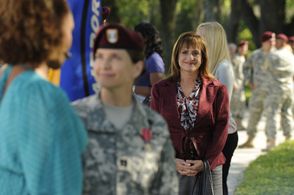 Kellie Martin, Patti LuPone, and Ryan Michelle Bathe in Army Wives (2007)