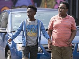 Alex R. Hibbert and Shamon Brown Jr. in The Chi (2018)