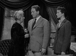 Katharine Hepburn, Spencer Tracy, and Margaret Wycherly in Keeper of the Flame (1942)