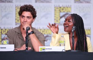 Zuri Reed and Antonio Cipriano at an event for National Treasure: Edge of History (2022)