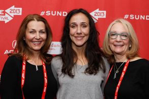 Erica Rahn, director Gabriela Cowperthwaite and executive producer Judy Bart