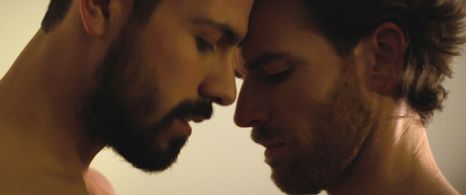 Lucio Nieto and Timothy Ryan Hickernell in Foreign Lovers.