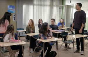 Katie Leclerc and Philip Smithey in Switched At Birth, 