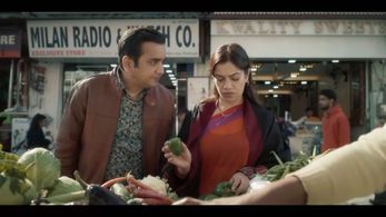 Saanand Verma and Nidhi Singh in Apharan (2018)