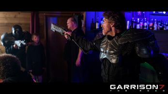 Garrison 7: The Road Scott Brewer as Tom Garrison, Riley Broker as Connor and Craig Ingham as Gulag