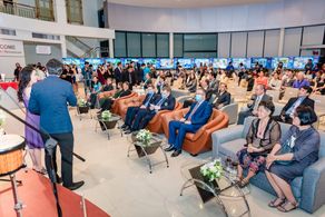 English Emcee for the Grand Opening Ceremony of Property Discount Center Thailand