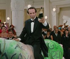 Roberto Benigni in Life Is Beautiful (1997)