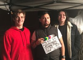 On set of Water Dawg