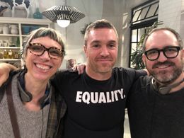 John Hoberg, Kat Likkel, and Ashley Wallen