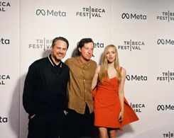 Thomas Sadoski, Eli Powers, Amanda Seyfried at Tribeca Film Festival