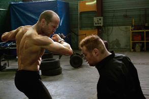 Jason Statham and Semmy Schilt in Transporter 3 (2008)
