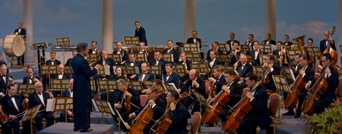 Alfred Newman and Elaine DuPont in How to Marry a Millionaire (1953)