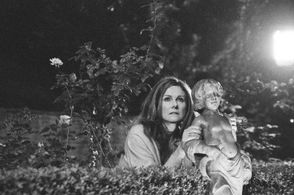 Susan Traylor on the set of ME