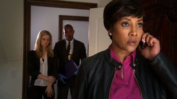 Vivica A. Fox, Jessica Morris, and Jamel King in The Wrong Roommate (2016)