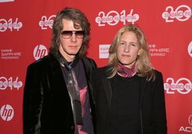 James D. Cooper and Loretta Harms at an event for Lambert & Stamp (2014)