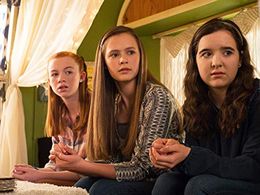 Aubrey K. Miller, Olivia Sanabia, and Abby Donnelly in Just Add Magic (2015)