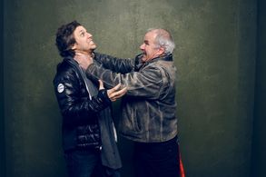 Director Brad Besser (L) and Trent Harris of 