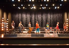 Darren Criss, Kevin McHale, Melissa Benoist, Jenna Ushkowitz, Chord Overstreet, Becca Tobin, Blake Jenner, Jacob Artist,