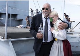 Charlotta Mohlin and Frank Langella in “Kidding”