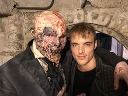 Drew Gallagher and Brett Gipson in The Reckoning of Darkness (2018)