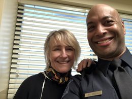 On the set of NoS4A2 with Director Tricia Brock