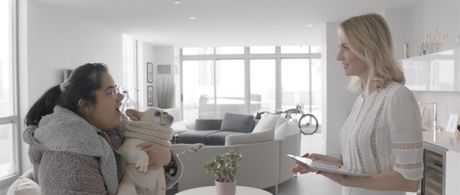 Cassie Kramer and Akanksha Cruczynski in Close Ties to Home Country (2021)