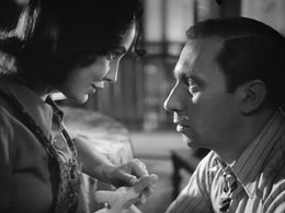 Carl Raddatz and Hannelore Schroth in Under the Bridges (1946)