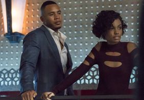 Trai Byers and Sierra Aylina McClain in Empire (2015)
