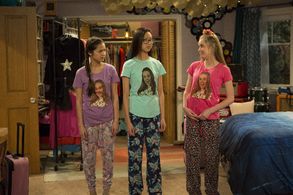 Madison Hu, DeVore Ledridge, and Olivia Rodrigo in Bizaardvark (2016)