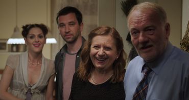 Klára Issová, Zuzana Krónerová, Ludek Sobota, and Ondrej Sokol in All or Nothing (2017)
