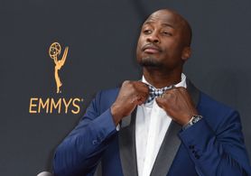 Akbar Gbajabiamila at an event for The 68th Primetime Emmy Awards (2016)