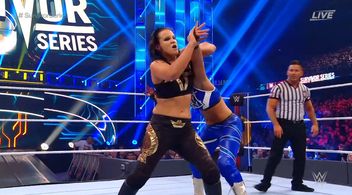 Pamela Martinez and Shayna Andrea Baszler in WWE Survivor Series (2019)