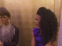 James Ross and Antoine Ashley in RuPaul's Drag Race: Untucked! (2009)