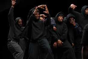 Uyoata Udi, Shameik Moore, and Johnell Young in Wu-Tang: An American Saga (2019)