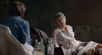 Madeleine Damien and Franco Nero in A Quiet Place in the Country (1968)