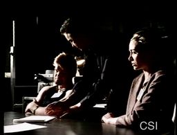 CSI Scott Caudill as “Paul Arlington” with William Peterson