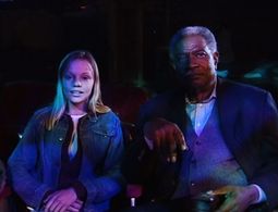 Ossie Davis and Allie Sheridan in The Ghosts of Christmas Eve (1999)