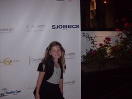 My sister Audrey Sjobeck at Sjobeck Fashion Show..